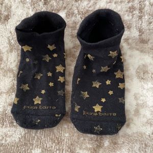 Gold star pure barre socks